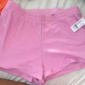 Brand new pink shorts